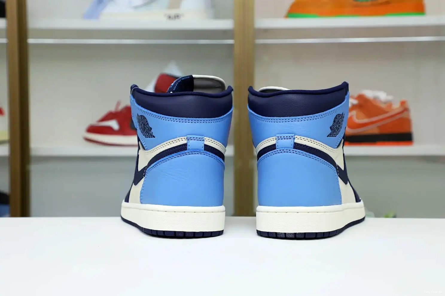 OG RETRO AIR Kimikick HIGH 'OBSIDIAN' JORDAN 1 0723